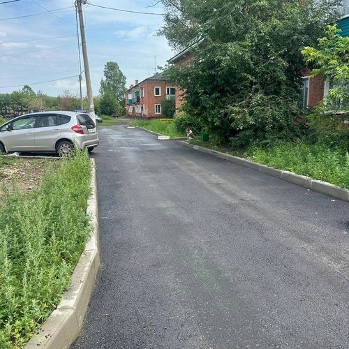 Модернизированные дворы в Канске