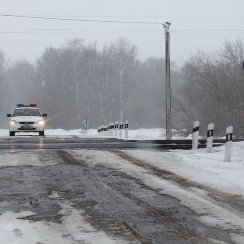 Нарушения ПДД на железнодорожных переездах в городе Канск