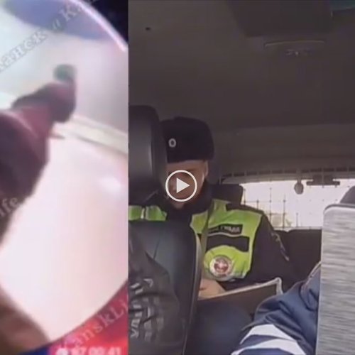 ГИБДД привлекло к ответственности водителя, катавшего друзей на крыше ВАЗа