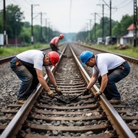 Ремонт железнодорожного переезда в Канске на улице 40 лет Октября