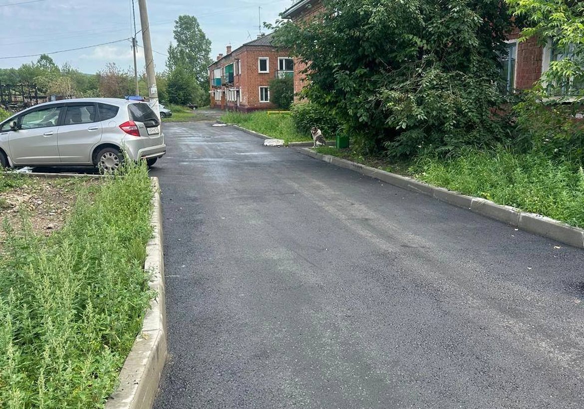 Модернизированные дворы в Канске