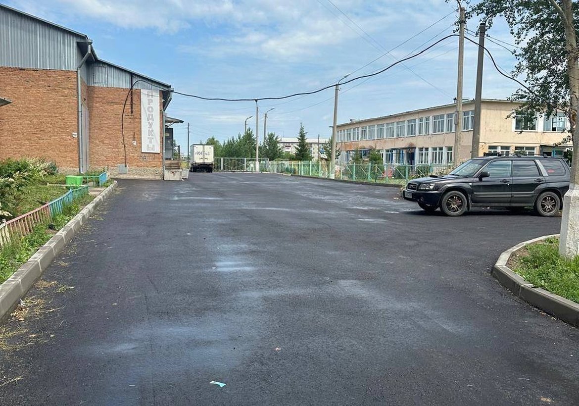 Модернизированные дворы в Канске